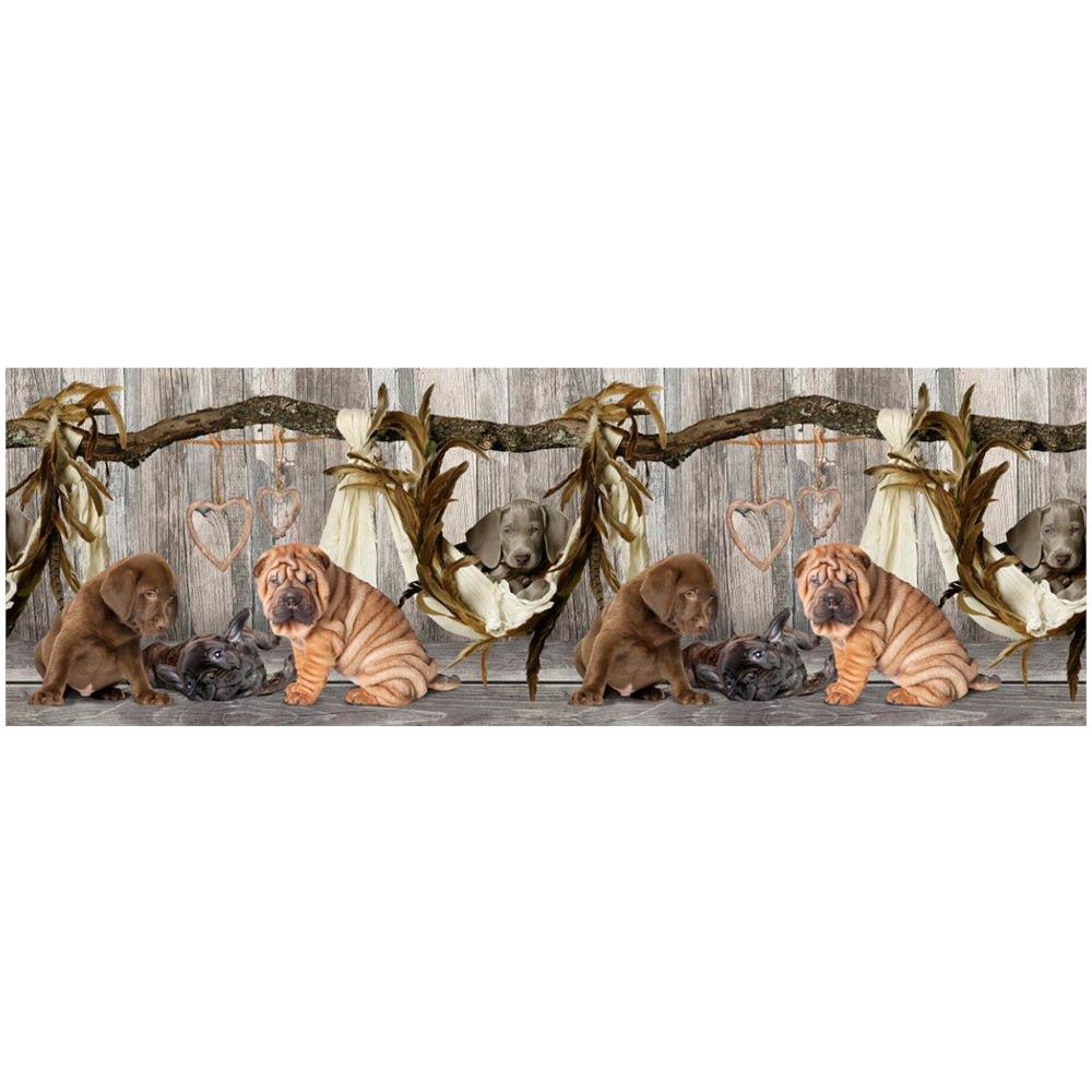 Tappeto Passatoia Cucina Antiscivolo Sottolavello Digitale Fantasie Varie 50x280 Cane Amaca - Foto 2