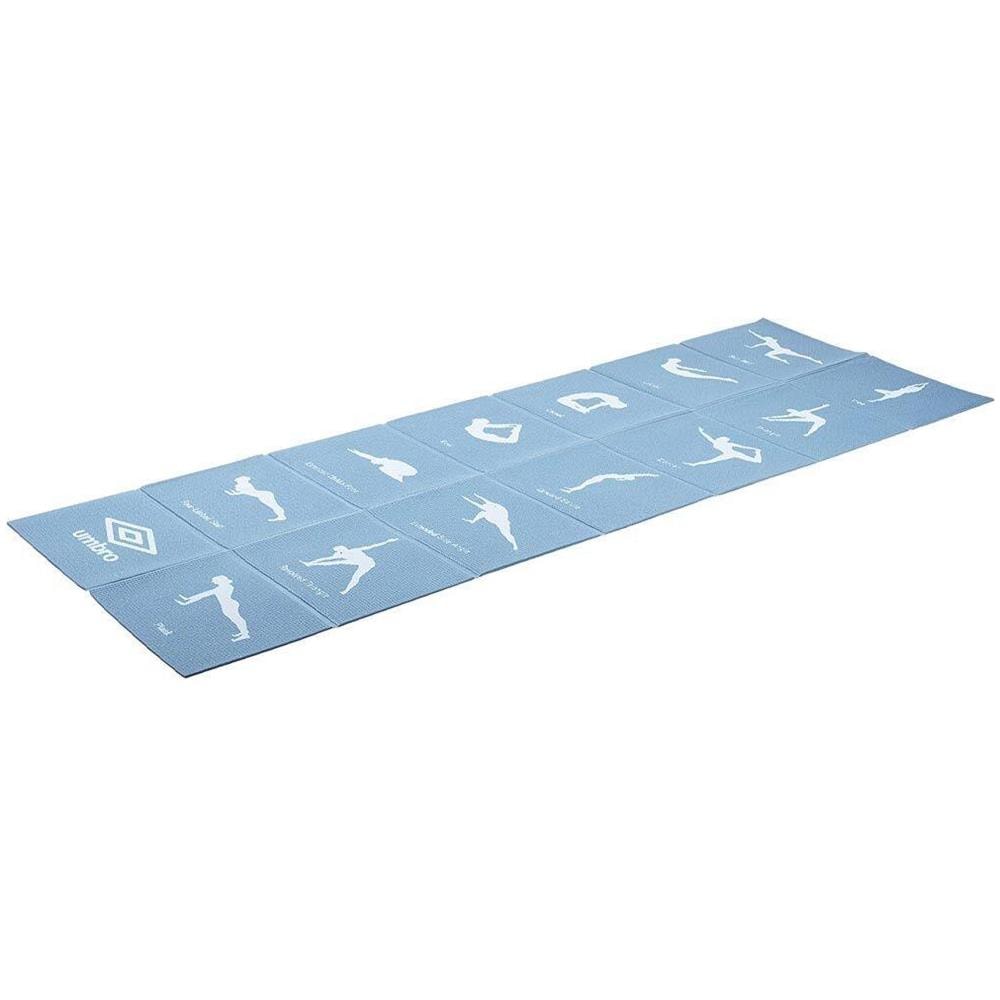 Tappeto Tappetino da Ginnastica Yoga Antiscivolo Esercizi Stampati Sport e Relax - Foto 2
