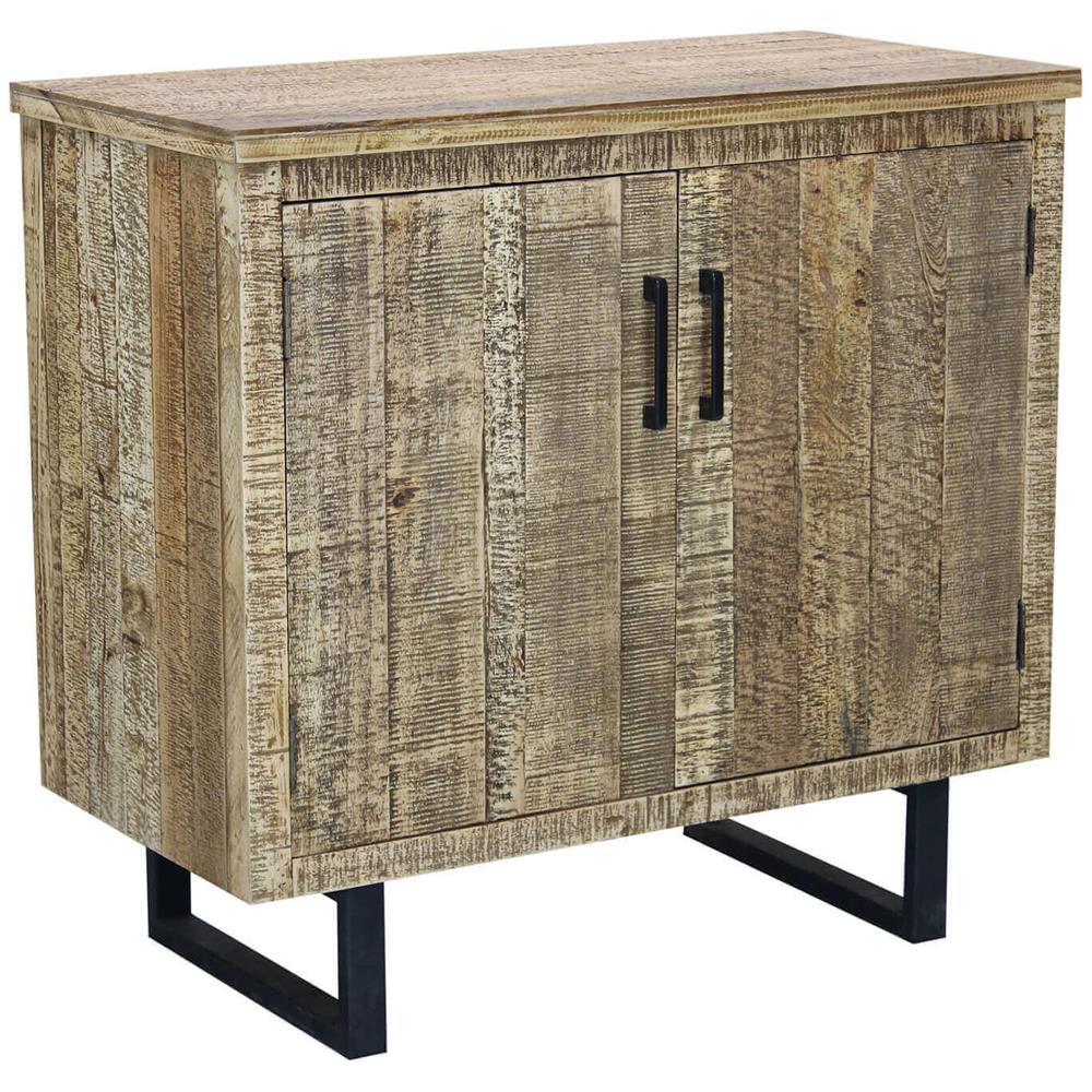 Famas - Madia A Due Ante In Legno - Foto 1