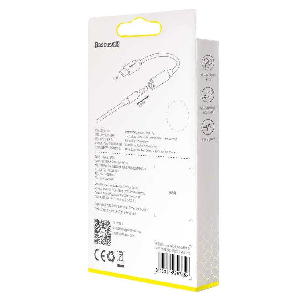 Adattatore Audio Usb-c-mini 3,5 Mm, Grigio - Foto 2