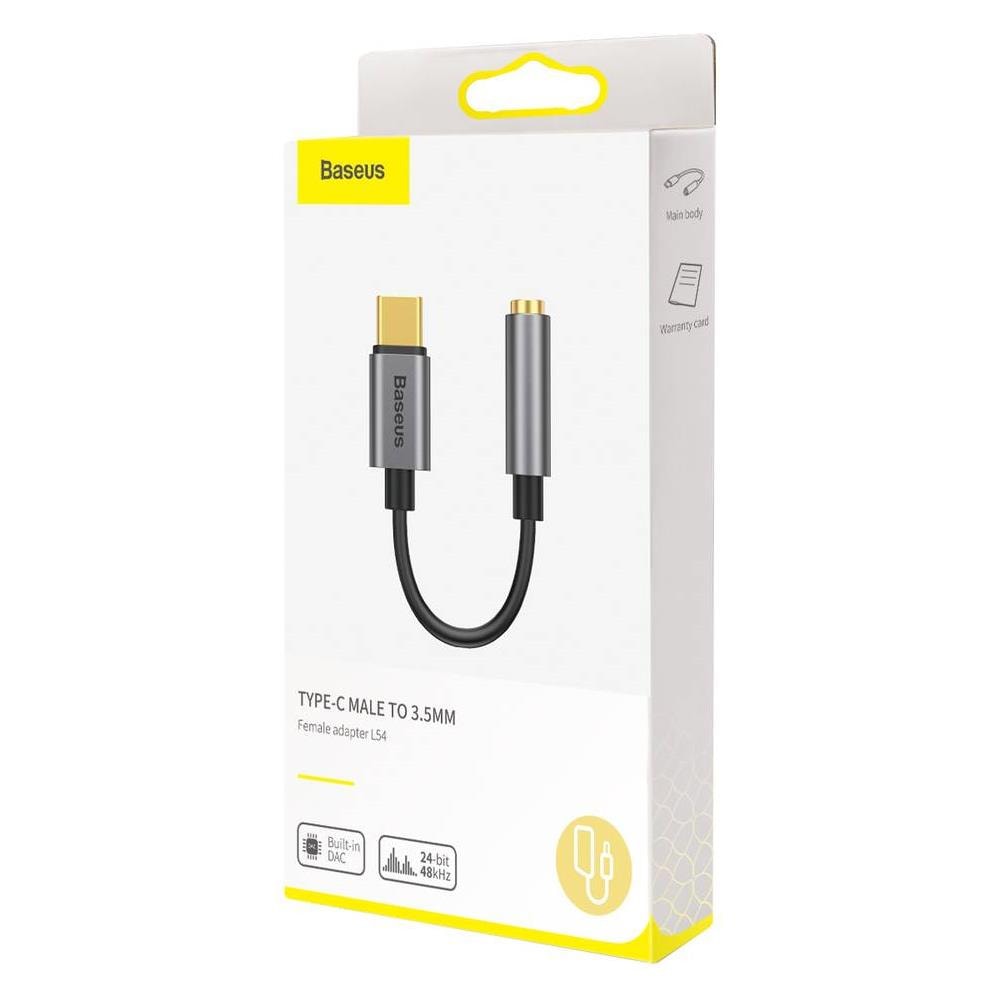 Adattatore Audio Usb-c-mini 3,5 Mm, Grigio - Foto 1