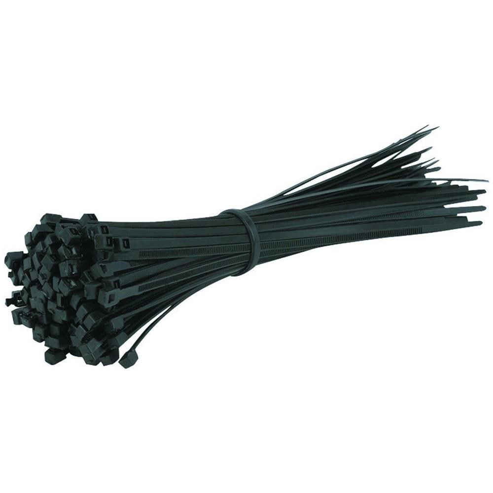 100 Pack Di Black Fascette - 100 Mm X 25 Millimetri Fascette - Di Alta Qualit Forti Nylon Fascette Di - Foto 1