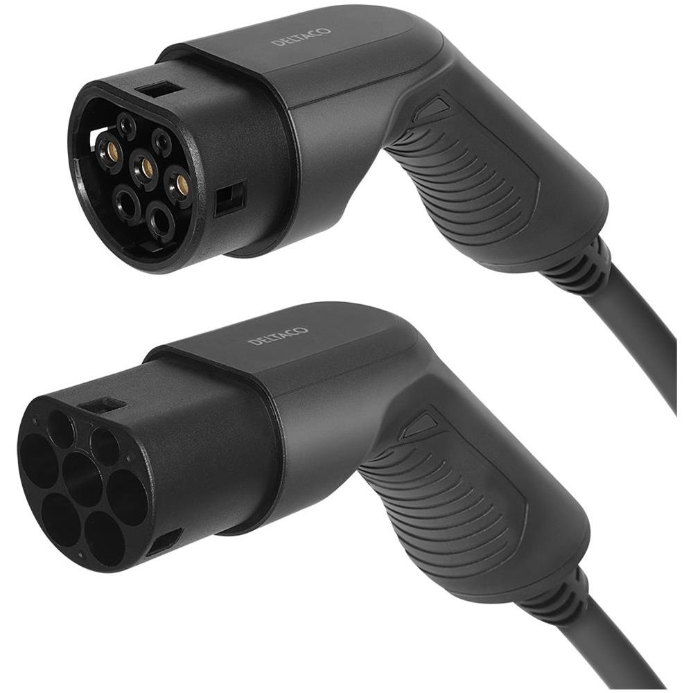 E-charge, Cavo Tipo 2 - Tipo 2, Trifase, 32a, 10m - Foto 1