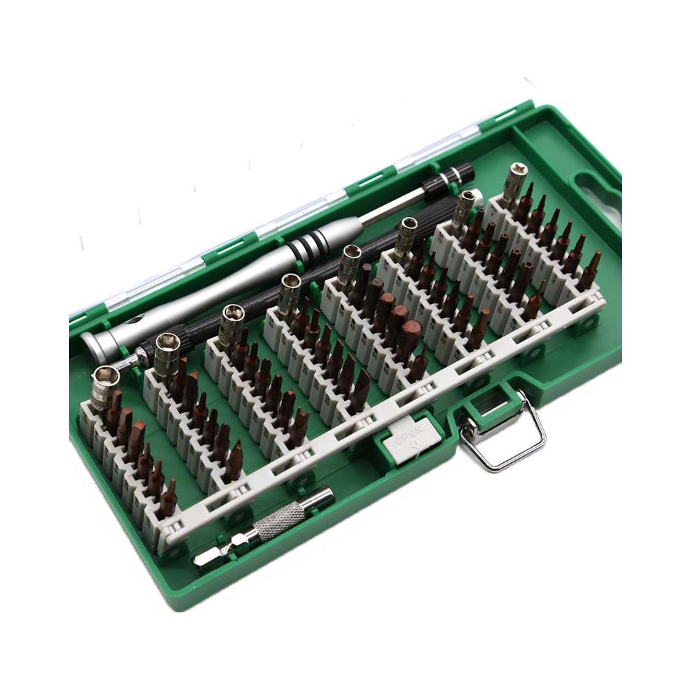 Kit Riparazione Smartphone, 58 Pezzi, Precision Crv, Verde - Foto 2