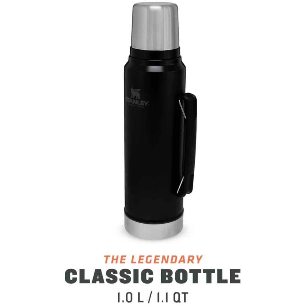 Classic borraccia 1,0 L Matte Black Pebble - Foto 2