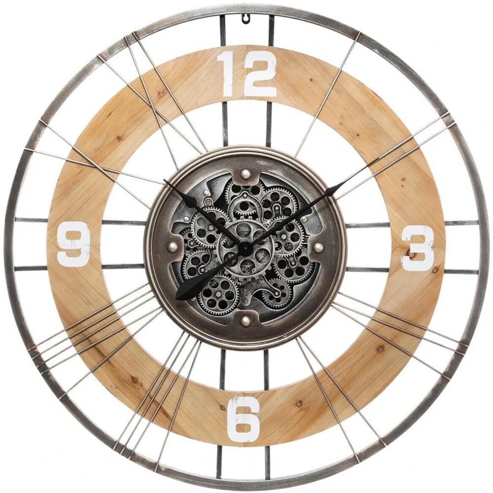 Orologio Da Parete Con Meccanismo Decorativo Lana, Ø 90 Cm - Foto 1