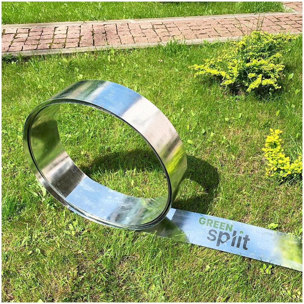 Bordure Per Aiuole Flessibile In Metallo 20 Cm X15 Metri | Aiuole Giardino | Cordoli Per Aiuole - Foto 2