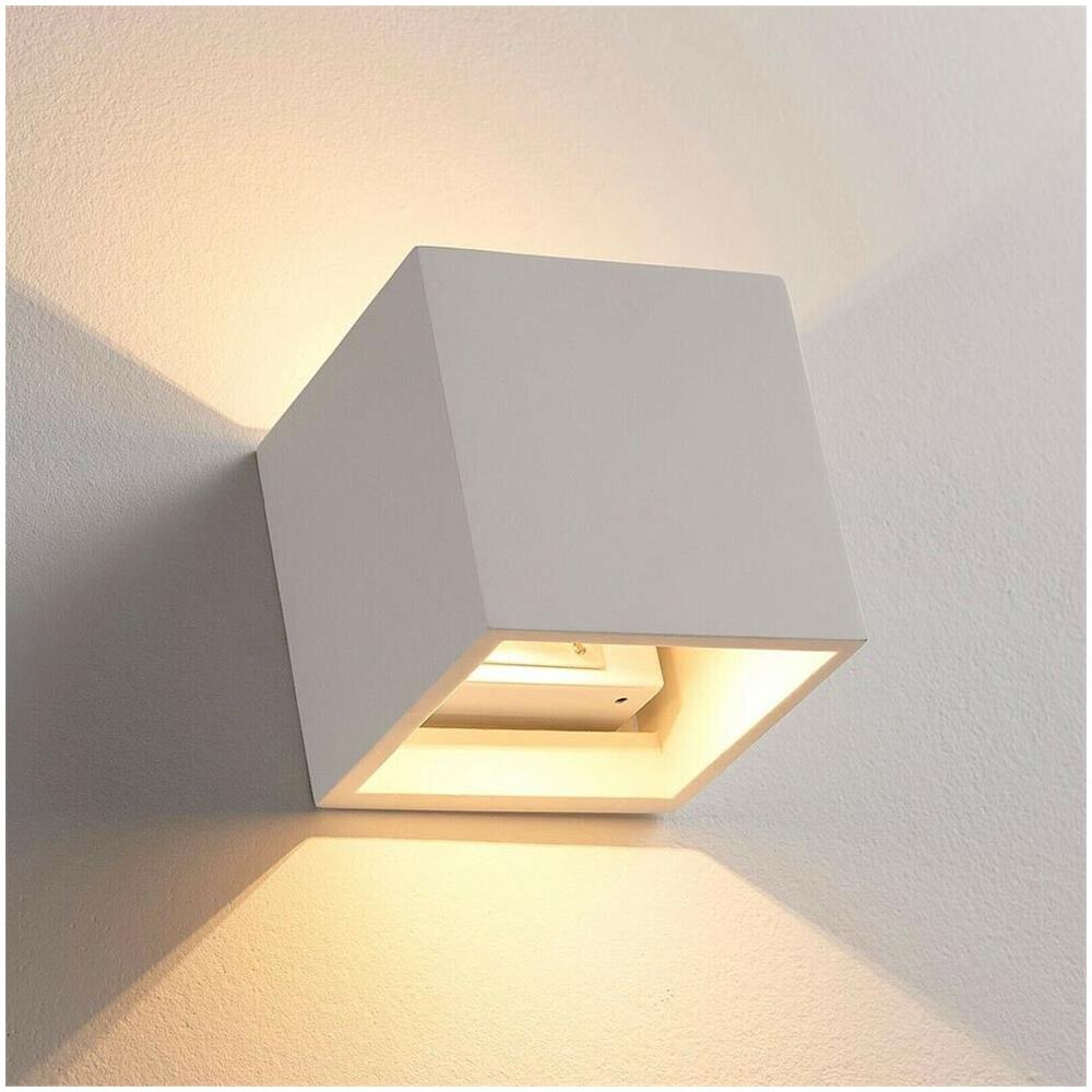 Applique 12 Watt Da Parete Esterno Faretto Led Luce Calda 3000k Ip65 Es46bc - Foto 1