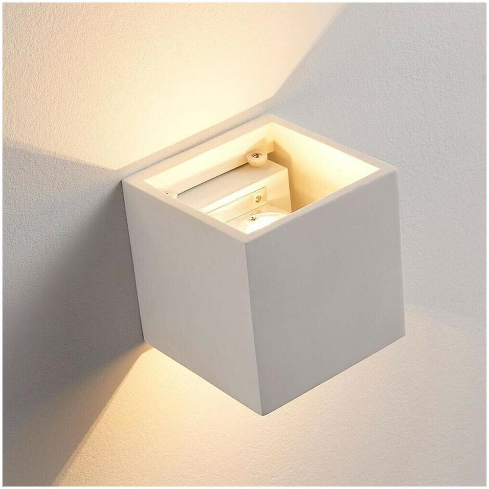 Applique 12 Watt Da Parete Esterno Faretto Led Luce Calda 3000k Ip65 Es46bc - Foto 2