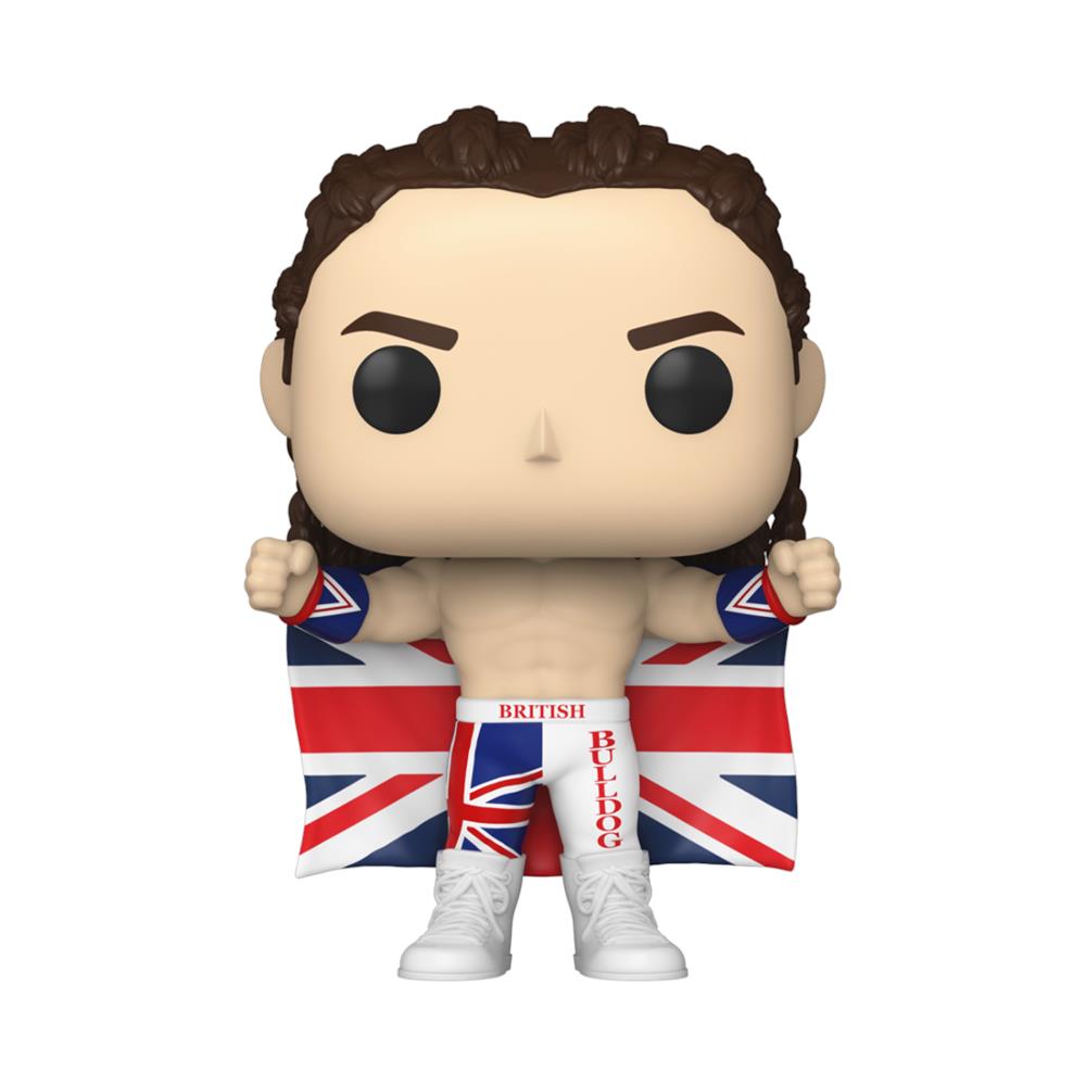 Wwe Pop! Vinyl Figure British Bulldog 9 Cm - Foto 1