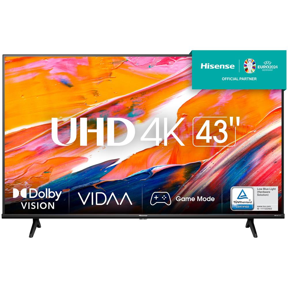 TV LED Ultra HD 4K 43" 43A6K Smart TV VIDAA 2023 Nero - Foto 1