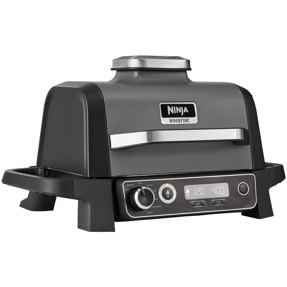 Friggitrice senza Olio Woodfire Grill da Esterno 2400 W max 2400 Watt Colore Nero - Foto 2