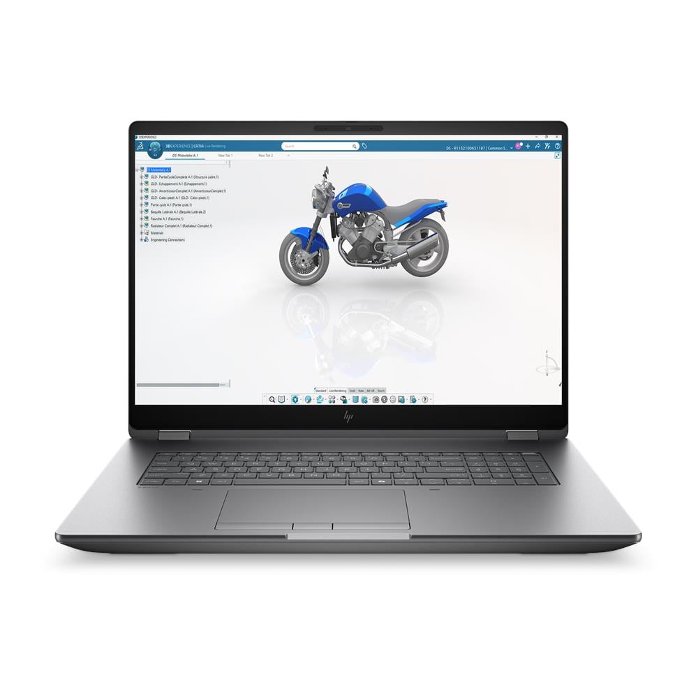 ZBook Fury G1i Mobile Workstation PC Wolf Pro Security Edition Intel Core Ultra 9 285HX Computer portatile 45,7 cm (18") WQXGA 32 GB DDR5-SDRAM 1 TB SSD NVIDIA RTX PRO 3000 Blackwell Wi-Fi 7 (802.11be) Windows 11 Pro AI Workstation, AI PC Argento - Foto 1