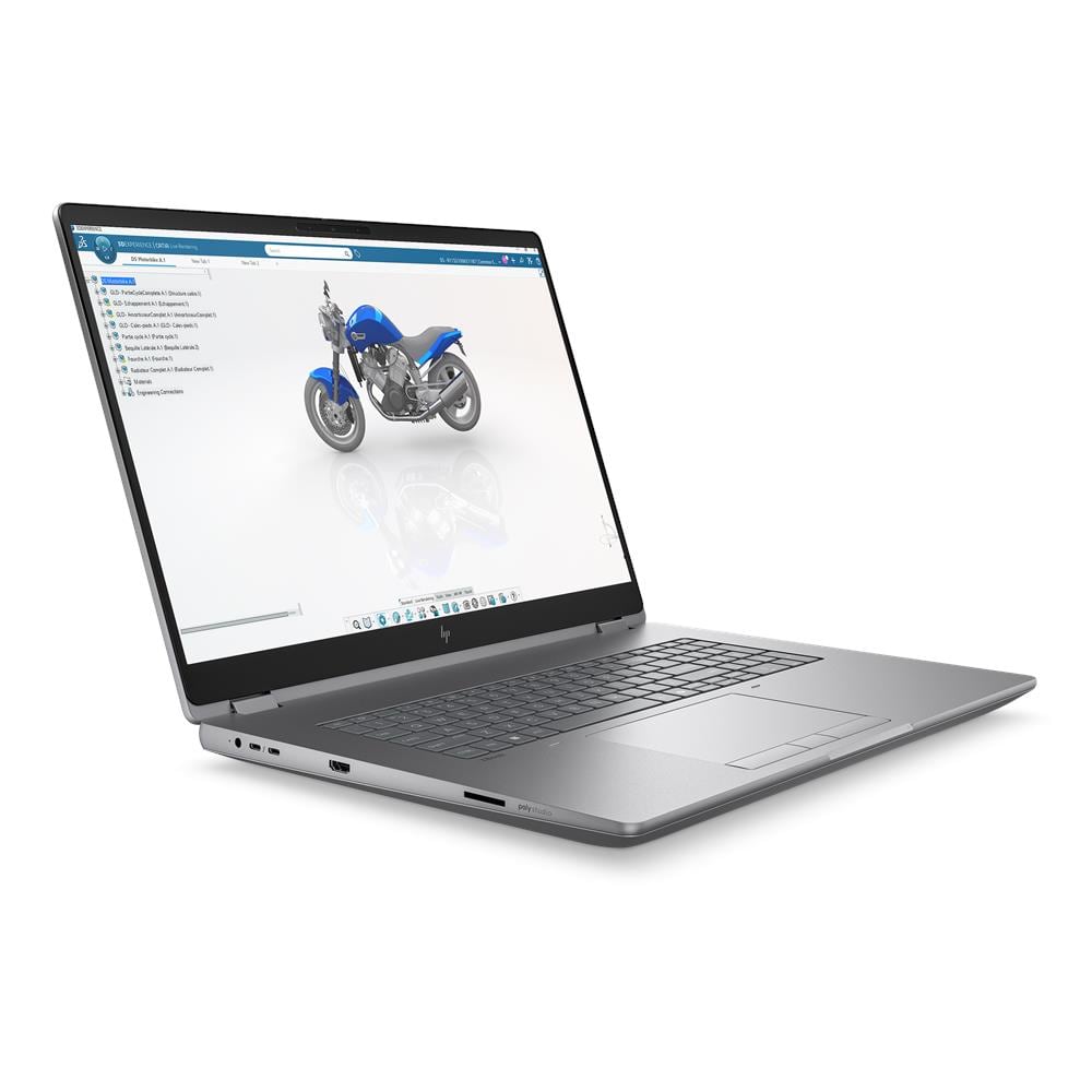 ZBook Fury G1i Mobile Workstation PC Wolf Pro Security Edition Intel Core Ultra 9 285HX Computer portatile 45,7 cm (18") WQXGA 32 GB DDR5-SDRAM 1 TB SSD NVIDIA RTX PRO 3000 Blackwell Wi-Fi 7 (802.11be) Windows 11 Pro AI Workstation, AI PC Argento - Foto 2