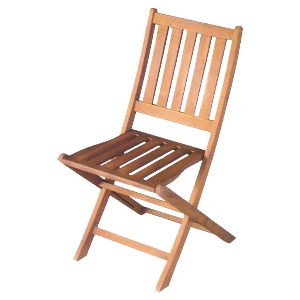 Sedia In Legno Acacia Richiudibile Ac805001 - Foto 1