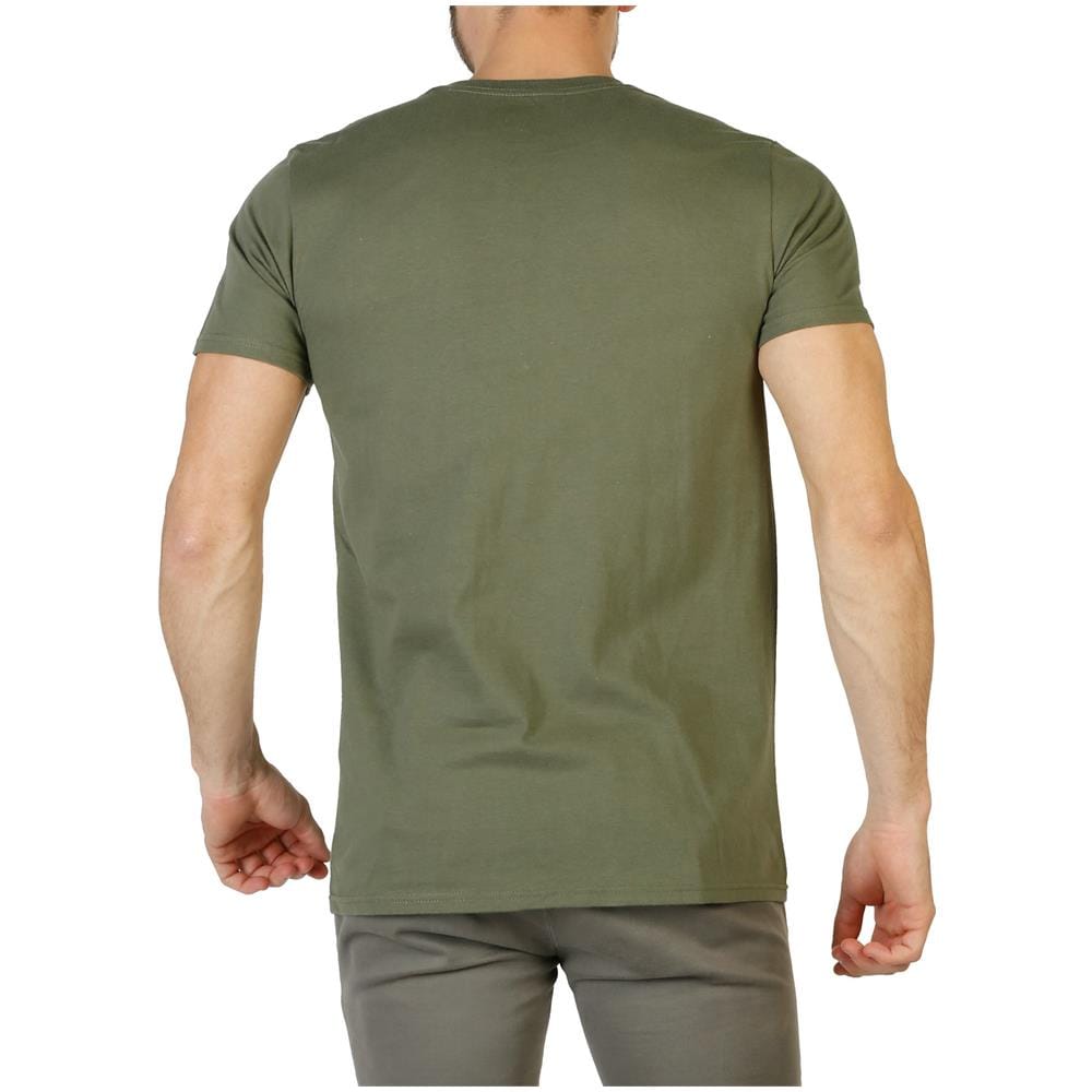 T-shirt Uomo Verde Rgmts143 military-green Taglia Xl - Foto 2