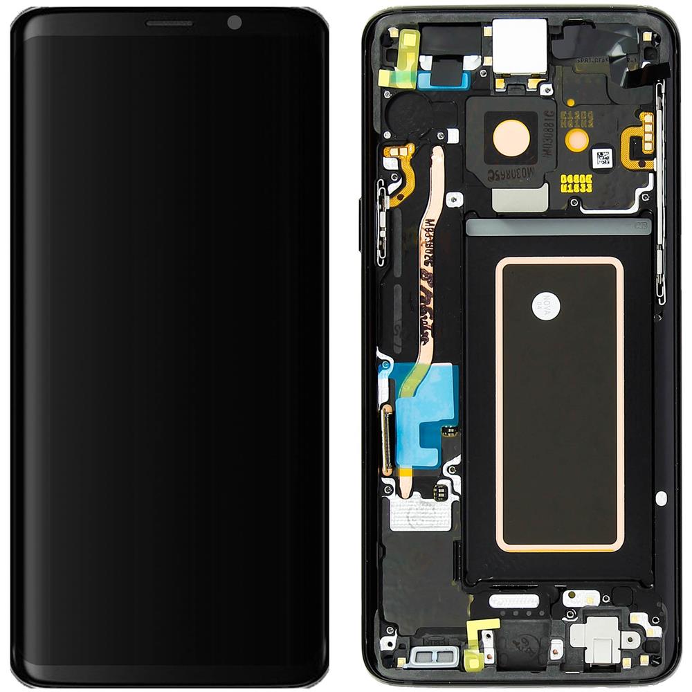 Schermo Lcd Galaxy S9 Vetro Touch Screen Originale Nero - Foto 2