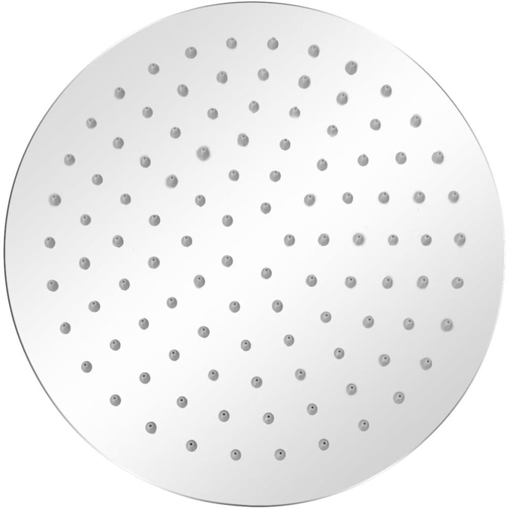 Soffione Per Doccia A Pioggia 2pz Acciaio Inossidabile Ø 25 Cm - Foto 2