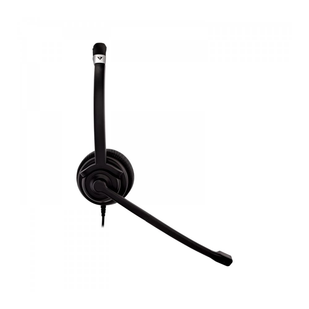 HA401 Cuffia Deluxe Mono Padiglione Auricolare Cablato con Microfono Integrato Colore Nero / Argento - Foto 5