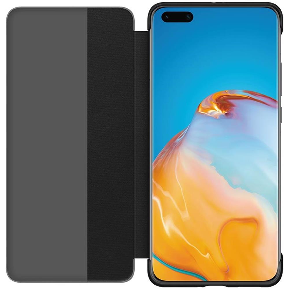 P40 Pro Smart View Flip Cover Black 51993781 - Foto 2
