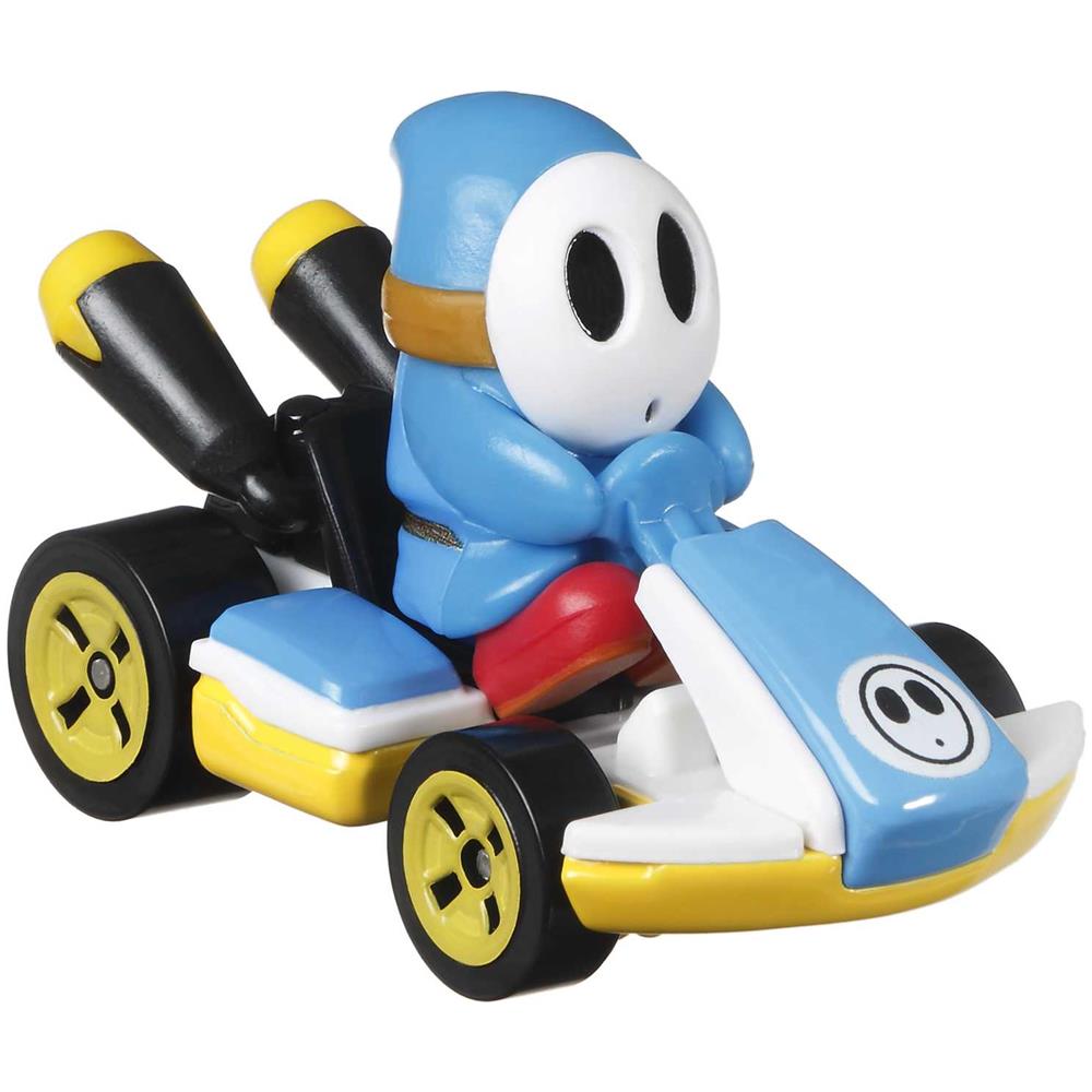 GRN21 Hot Wheels - Mario Kart: Light Blue Shy Guy, Standard Cart - Foto 1