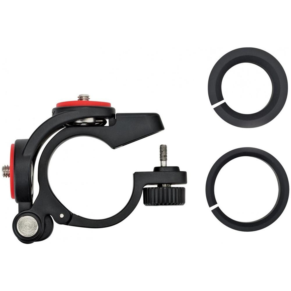 JB01388, Camera mount, Bicicletta, Nero, Rosso, Gomma, Silicone, Acciaio inossidabile, GoPro - Foto 2