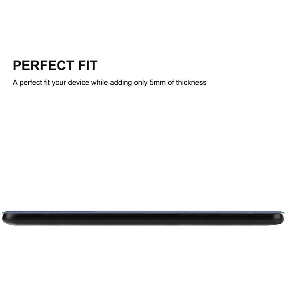 Cadorabo Custodia Per Tablet Compatibile Con Samsung Galaxy Tab S2 (9.7"" Zoll) Sm-t815n / T813n / T819n In Blu Scuro Jersey - Coperchio Protettiva Ultra Sottile Con Funzione Auto Wake Up E Stand - Foto 2