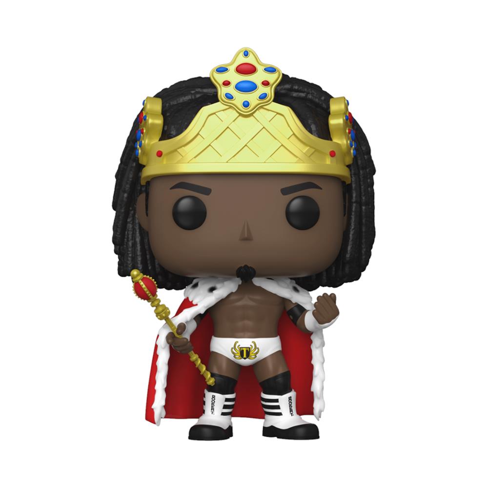 Wwe Pop! Vinyl Figure King Booker 9 Cm - Foto 1
