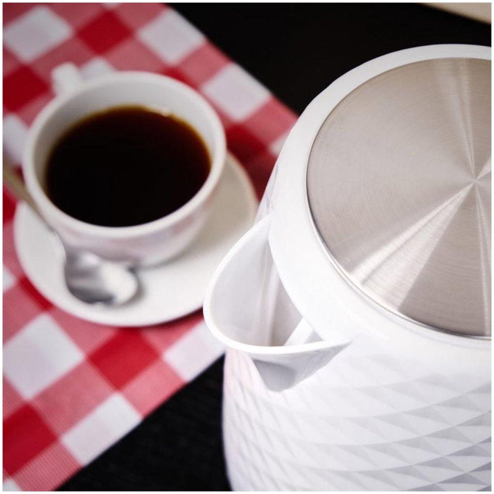 C280b Bollitore Elli, Capacità 1,7 L, Potenza 2200 W, Nero, Strix, Bianco - Foto 2