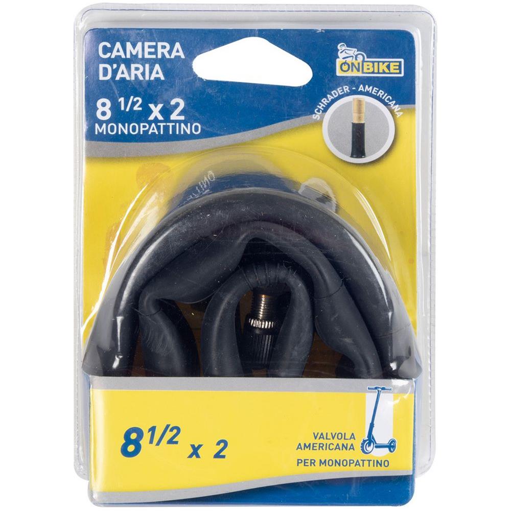 Camera D'aria Per Monopattino Misura 8 1/2 X 2, Con Valvola Americana, Sicura E Resistente - Foto 1