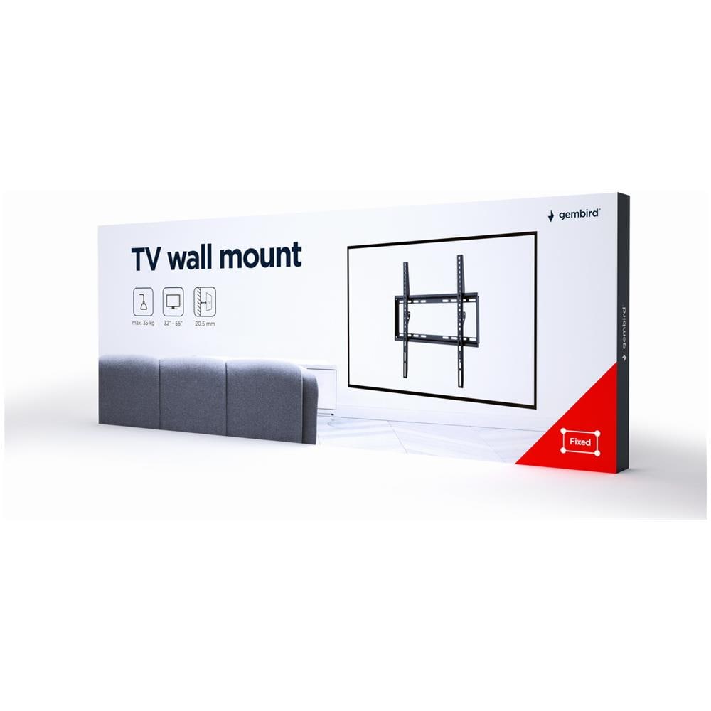 WM-55F-04 Supporto TV a parete 139,7 cm (55") Nero - Foto 6