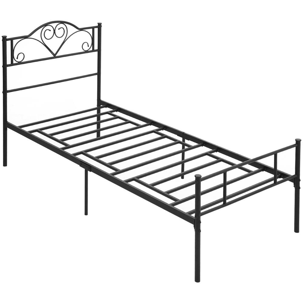 Struttura Letto In Bambù Massiccio Con Doghe In Acciaio – 35,5 Cm Di Altezza, Facile Da Montare, Ecologica, Con Ampio Sottolivello Per Contenitori, Senza Necessità Di Rete - 3
