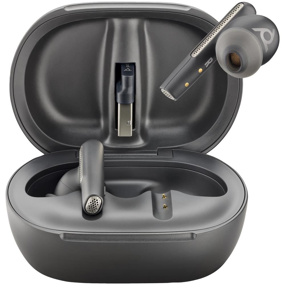 Custodia di ricarica touchscreen nera Voyager Free 60+ UC per adattatore USB-A BT700 - Foto 1