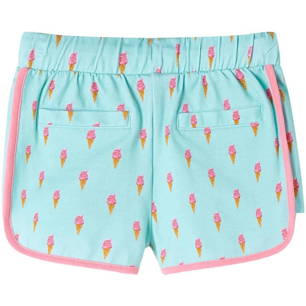 Pantaloncini per Bambini con Coulisse Menta Chiaro 128 - Foto 2