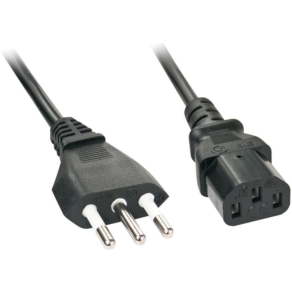 Cavo Di Alimentazione Iec-c13 / Schuko It 2m - Foto 2