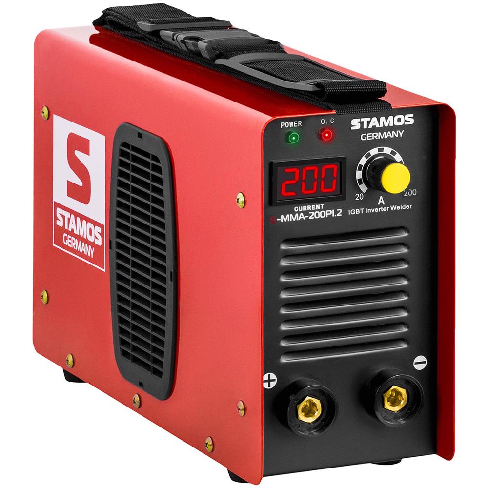 Saldatrice Mma - 200 A - Hot Start - Con Display Led - Foto 2