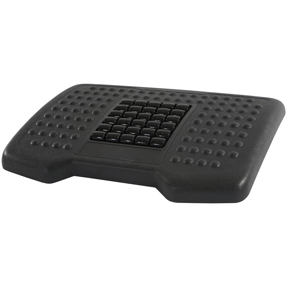 Poggiapiedi Per Ufficio Navaris - Altezza Regolabile E Piano Inclinabile - Antiscivolo - Foto 3