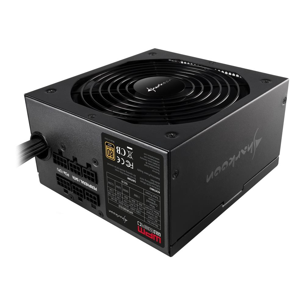 Alimentatore PC WPM Gold Zero 80 PLUS Gold ATX 2.3 750W Colore Nero - Foto 2