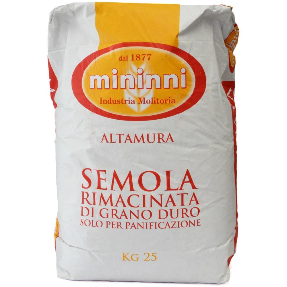Mininni Altamura Semola Rimacinata Di Grano Duro - Sacco Da Kg. 5 - Foto 1