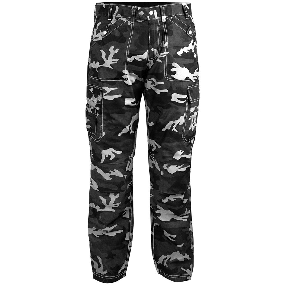 A-PRO - Pantalone Jeans Mimetico Moto Rinforzi Aramid Protezioni Tasconi  Lato Marrone 32 - ePRICE