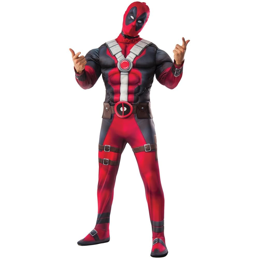 Travestimento Lusso Deadpool 2 Per Adulto - Taglia: Xl - Foto 1
