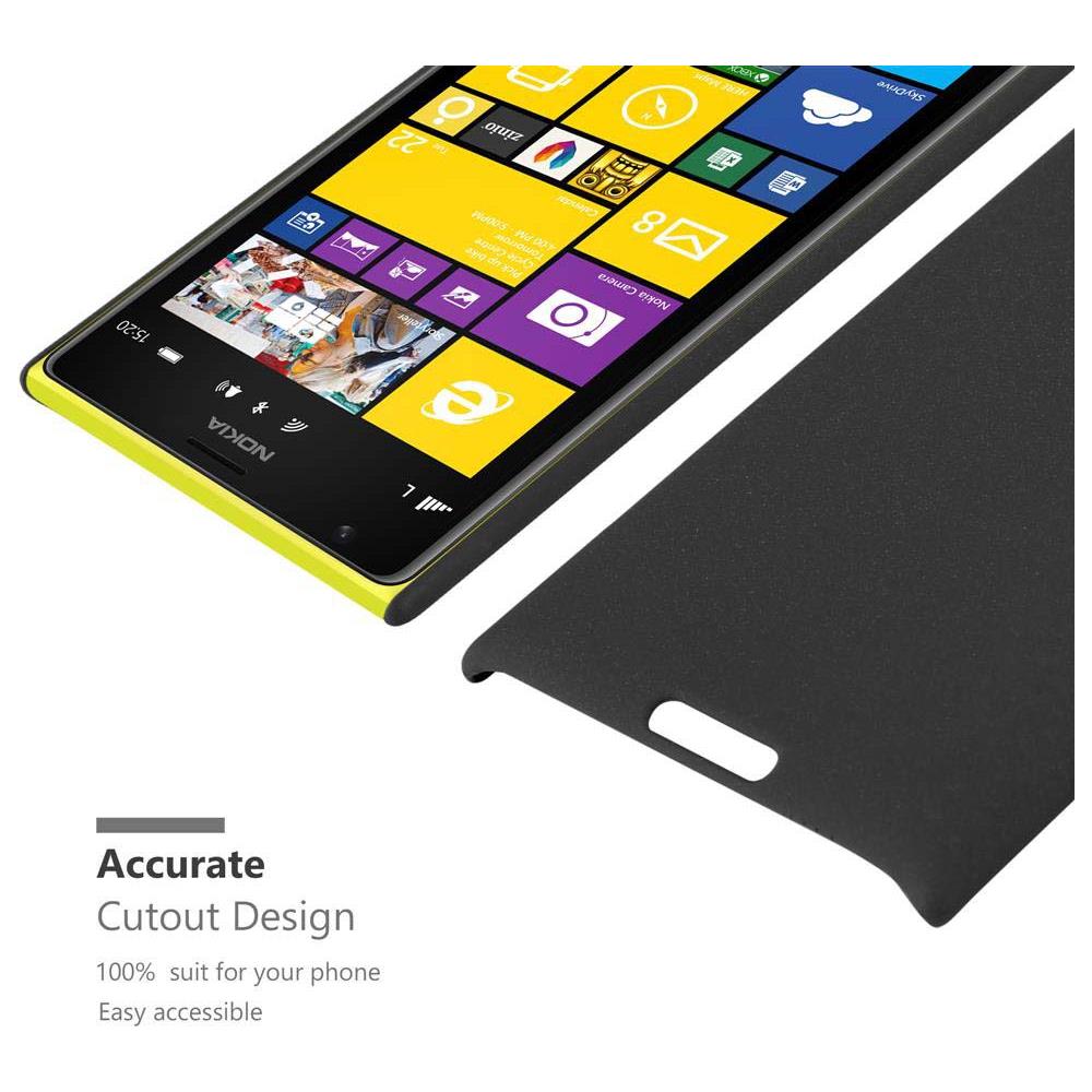 Custodia Compatibile Con Nokia Lumia 1520 In Frosty Nero - Hard Case Coperchio Protettivo In Frosted Look Contro I Graffi E Gli Urti - Foto 5