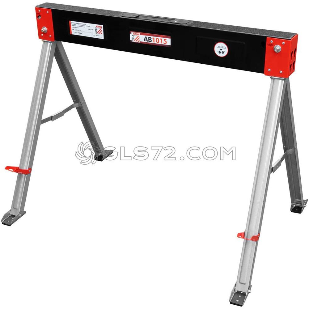 Cavalletto Pieghevole Lavoro Appoggio Supporto Richiudibile Holzmann Ab1015 - Foto 1