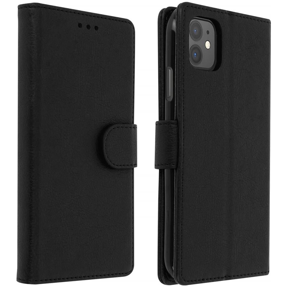 Custodia Apple Iphone 11 Portadocumenti Funzione Supporto Nero - Foto 1