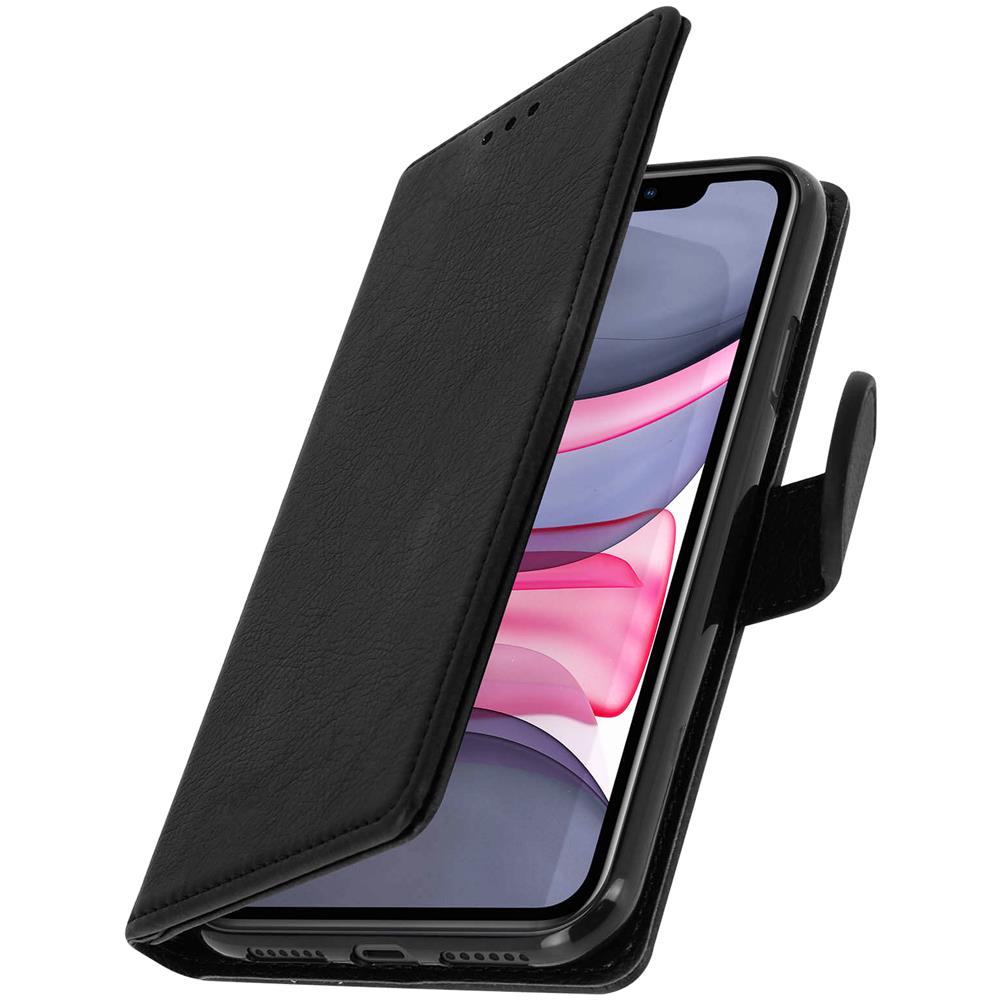 Custodia Apple Iphone 11 Portadocumenti Funzione Supporto Nero - Foto 5