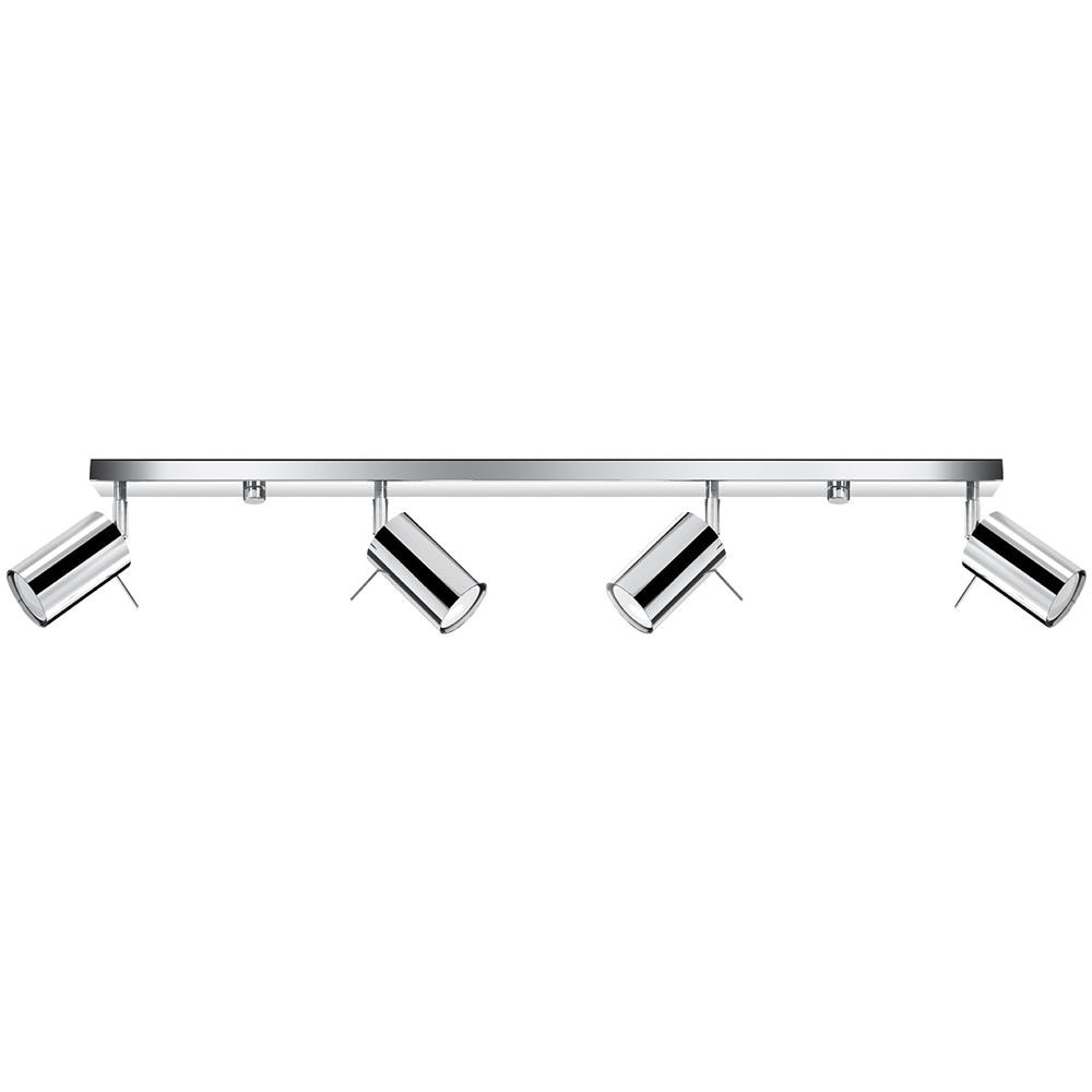 Faretto Barre Incasso 4 Luci Cromo Gu10 - Foto 1