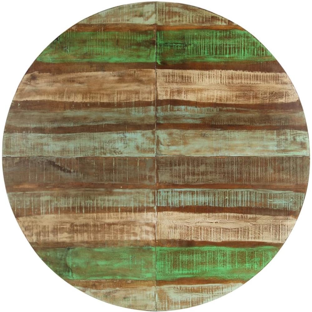 Tavolo Da Pranzo 150x75 Cm In Legno Massello Di Recupero - Foto 3