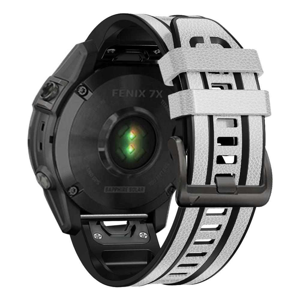 Cinturino In Tpu Per Garmin Fenix7/6/5 22mm White - Foto 4