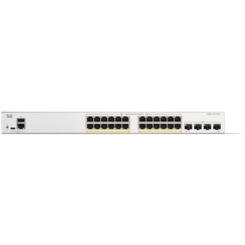 Catalyst 1200 Gestito L2 Gigabit Ethernet (10/100/1000) Supporto Power over Ethernet (PoE) 1U Bianco - Foto 2