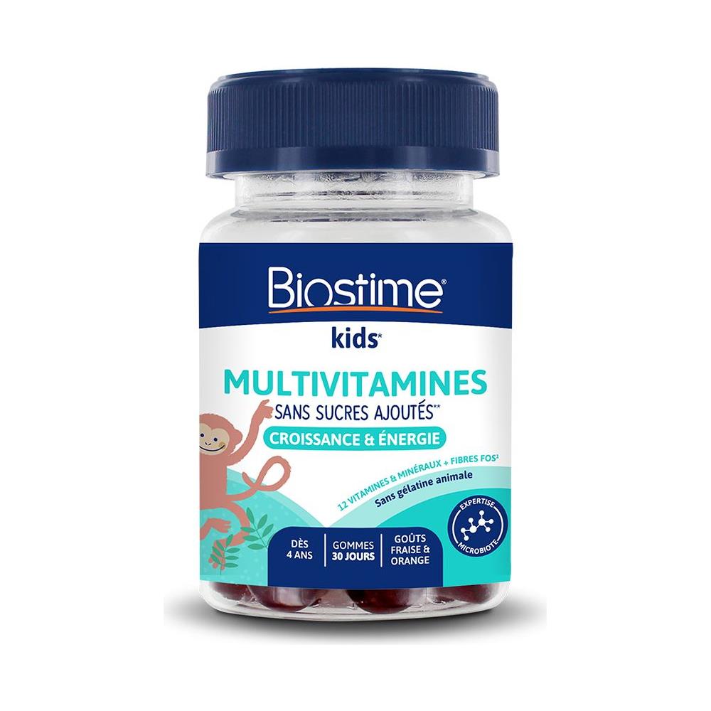 Multivitaminici Per Bambini 30 Caramelle Gommose Goût Fraise Et Orange - Foto 1